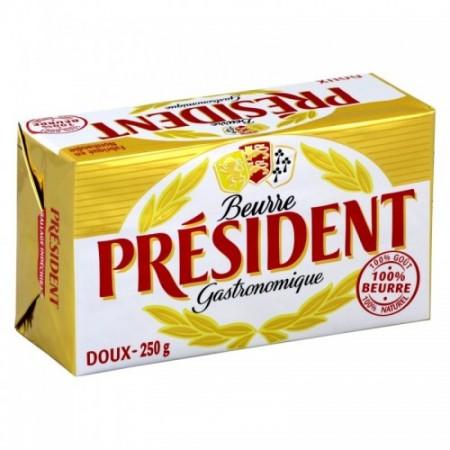 Beurre doux BIO, Président (250 g)